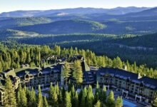 The ritz carlton lake tahoe is a summer mountain paradise