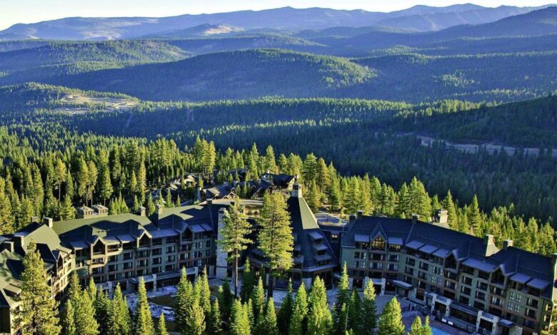 The ritz carlton lake tahoe is a summer mountain paradise