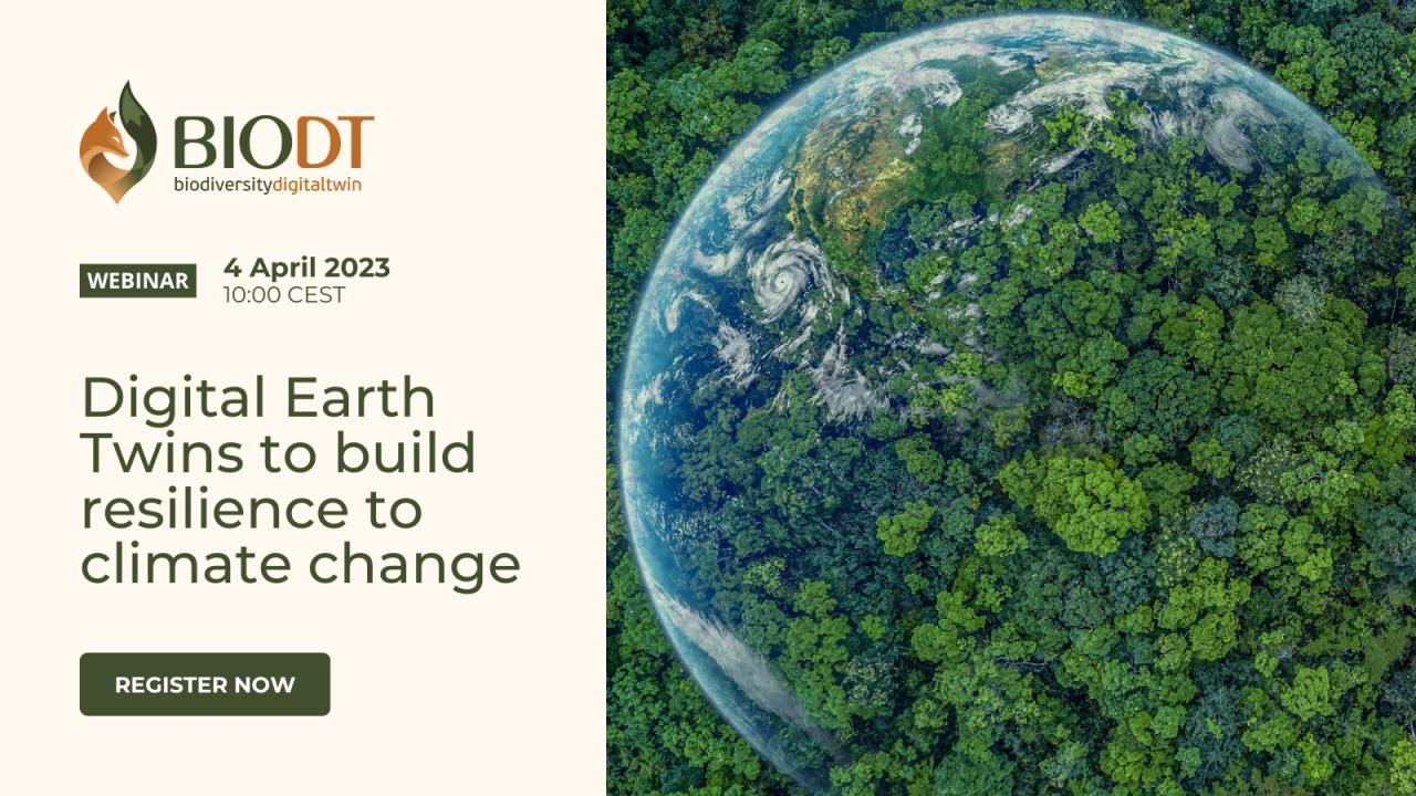 Digital earth twins could help address climate change