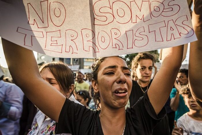 Spain as many as 12 million say no to terrorism