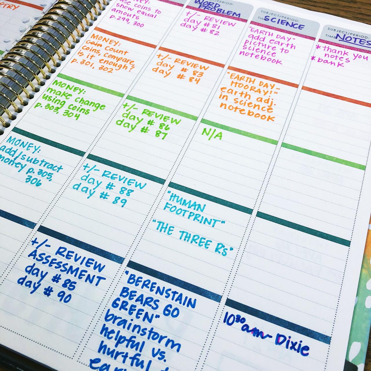 The best teacher planners according to teachers