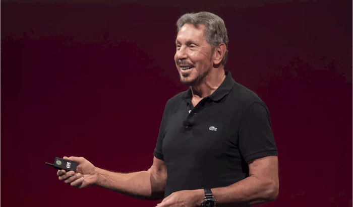 Larry ellison becomes worlds second richest man dethroning jeff bezos as oracle stock surges