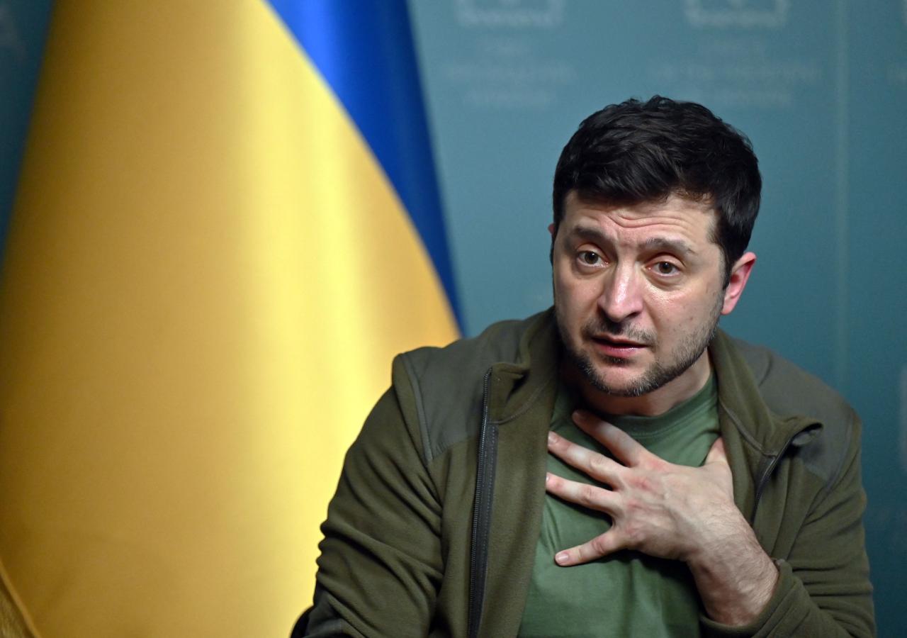 Ukrainian prime minister says russia committing