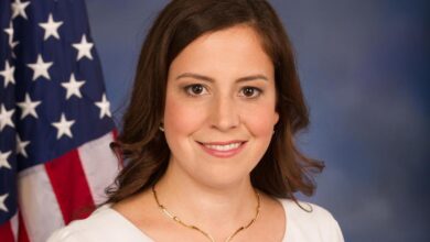 Elise stefanik reinvented in trumps image embodies a changed g o p