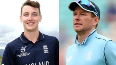 Eoin morgan harry brook has had baptism of fire as stand in england white ball captain against australia