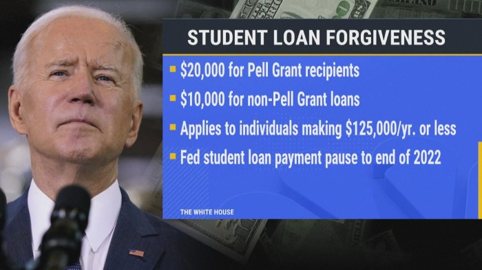 Republicans push alternative to bidens student loan forgiveness plans