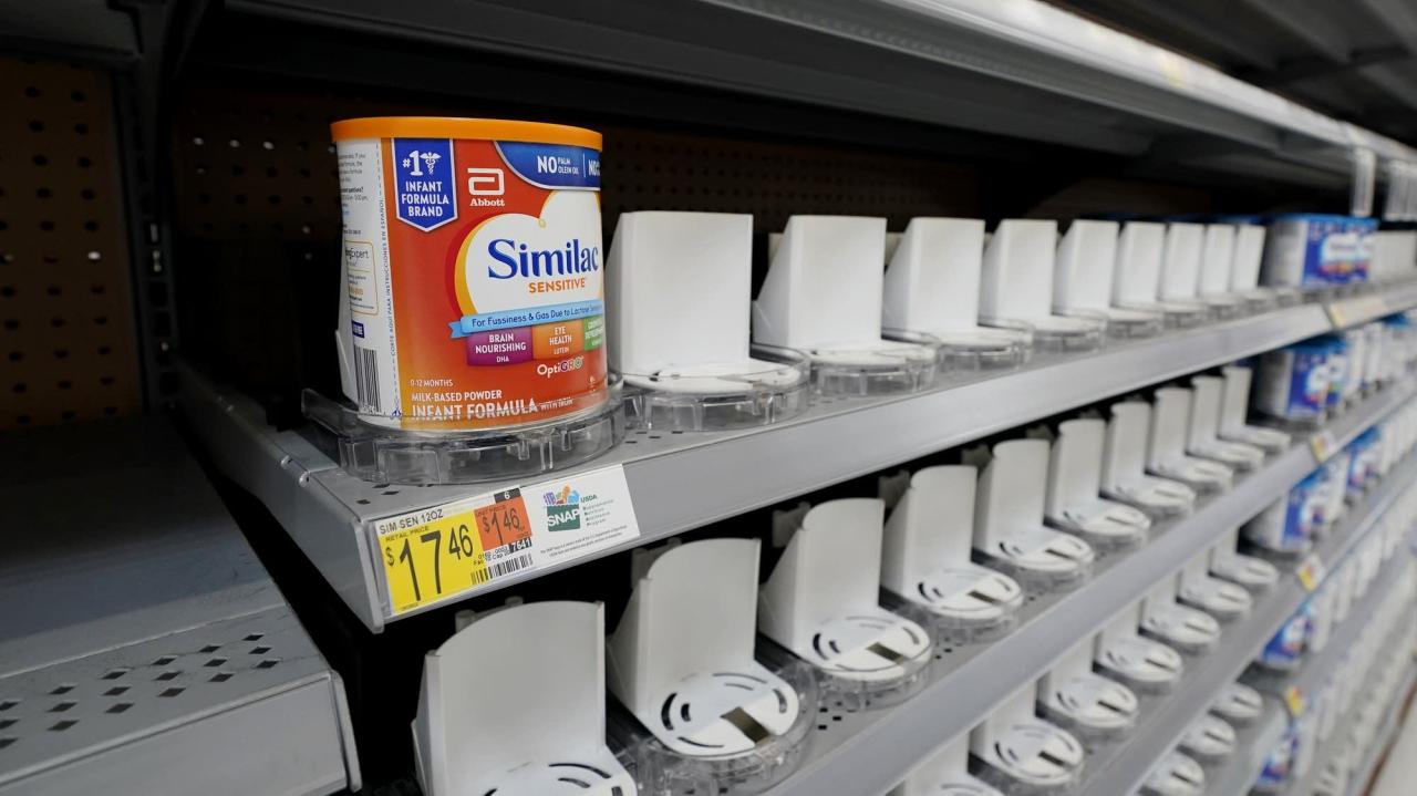 Baby formula shortage has an aggravating factor few producers