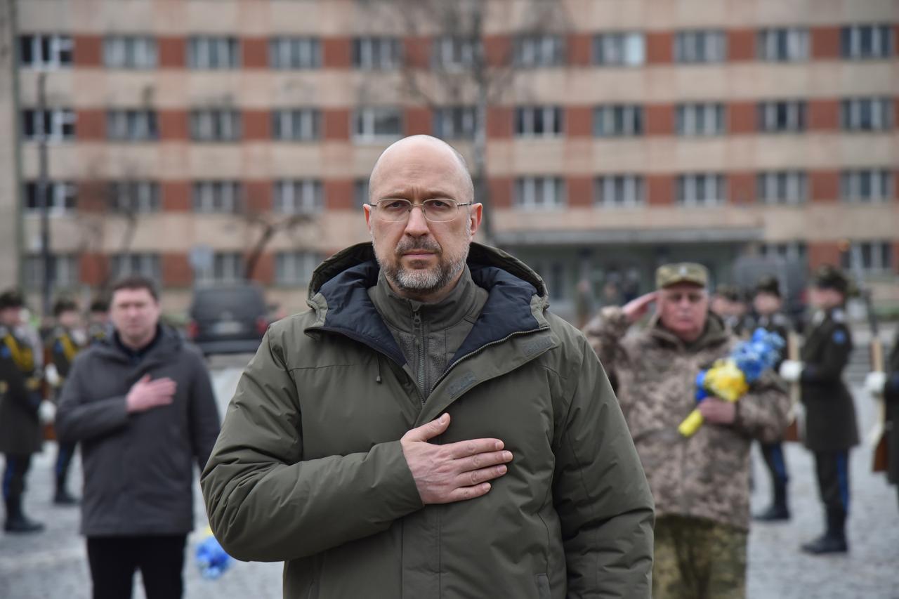 Ukrainian prime minister says russia committing