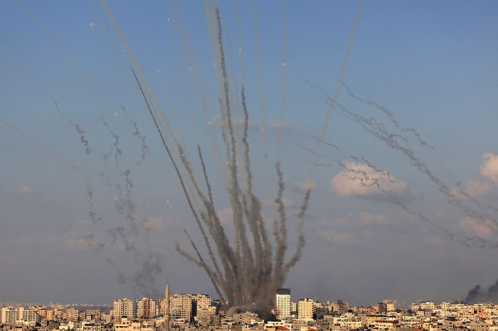 Israel says 100 hezbollah rocket launchers hit in southern lebanon