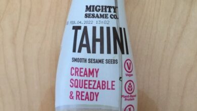 Rushdi foods issues a voluntary recall on one lot of their mighty sesame organic tahini 10 9 oz squeeze bottle