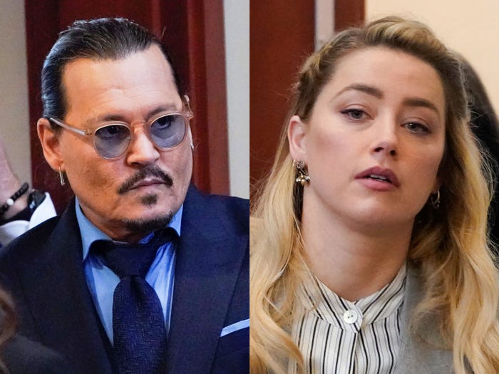 Jurors in johnny depp trial listen to clips of actor warning ex wife amber heard of bloodbath