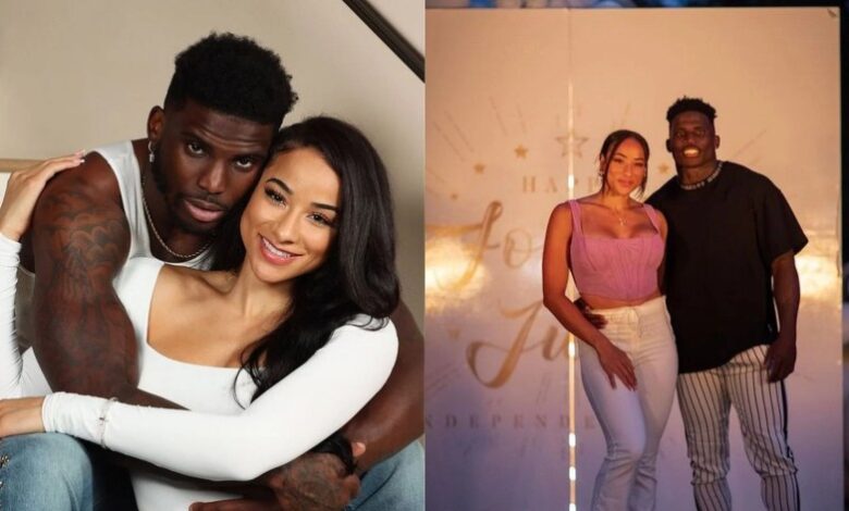 Tyreek hill and wife keeta vaccaros relationship timeline