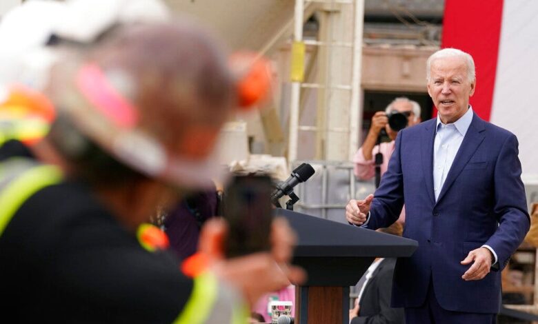 Biden to visit port of los angeles casting inflation as a global problem