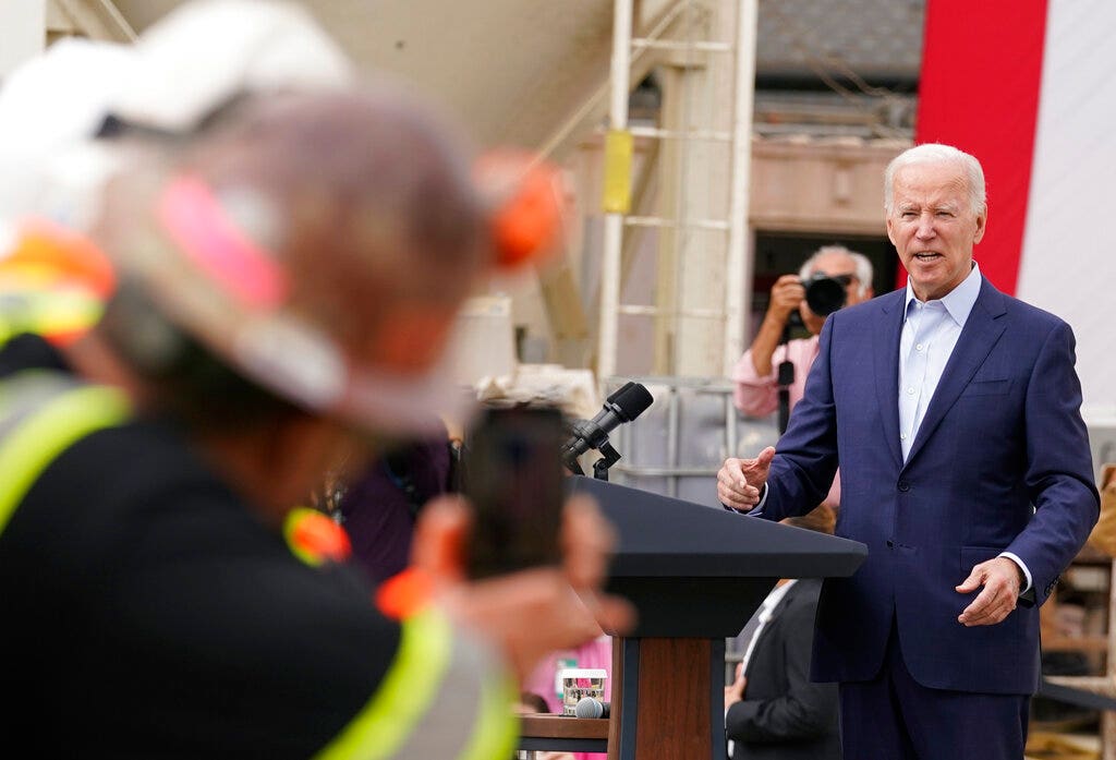 Biden to visit port of los angeles casting inflation as a global problem