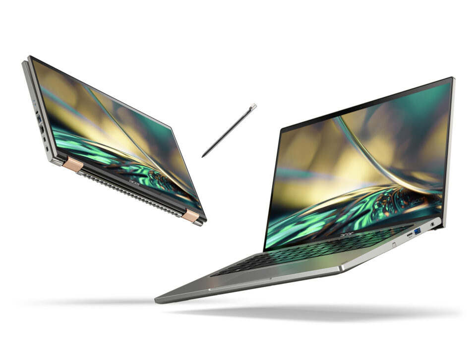 Acer swift 3 oled spin 5 spin 3 laptops and new chromebook models