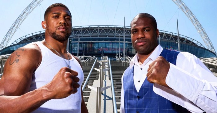 Anthony joshua vs daniel dubois aj wants sparring revenge this is my chance to get him back