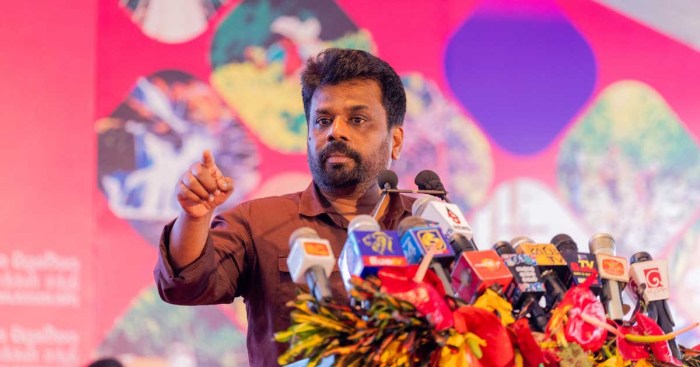 Anura kumara dissanayake sworn in as sri lankas president