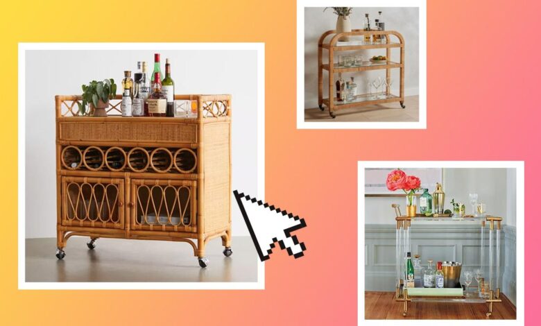 The best bar carts for studio apartments big backyards and west egg mansions