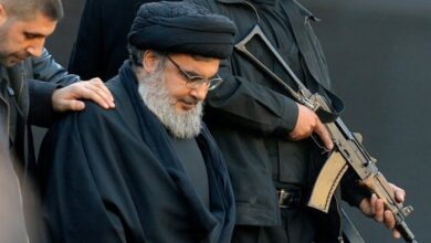 Hezbollah leader hassan nasrallah calmly vows punishment for trojan horse blasts