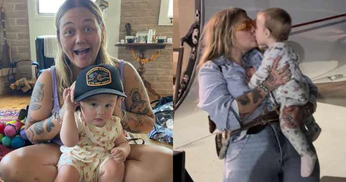 Elle king reconciled with ex dan tooker for their son after split