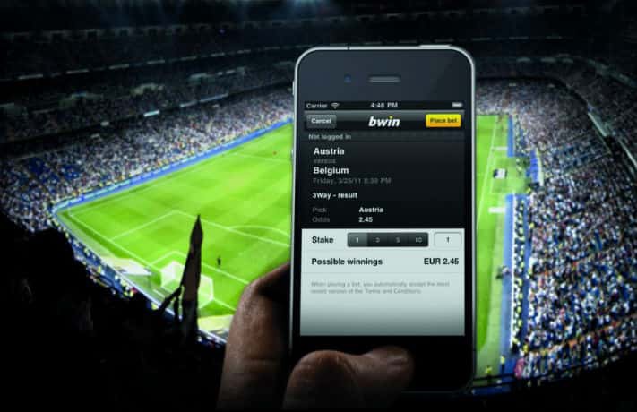 Betting placing bets Why do people want to bet on football using a mobile app