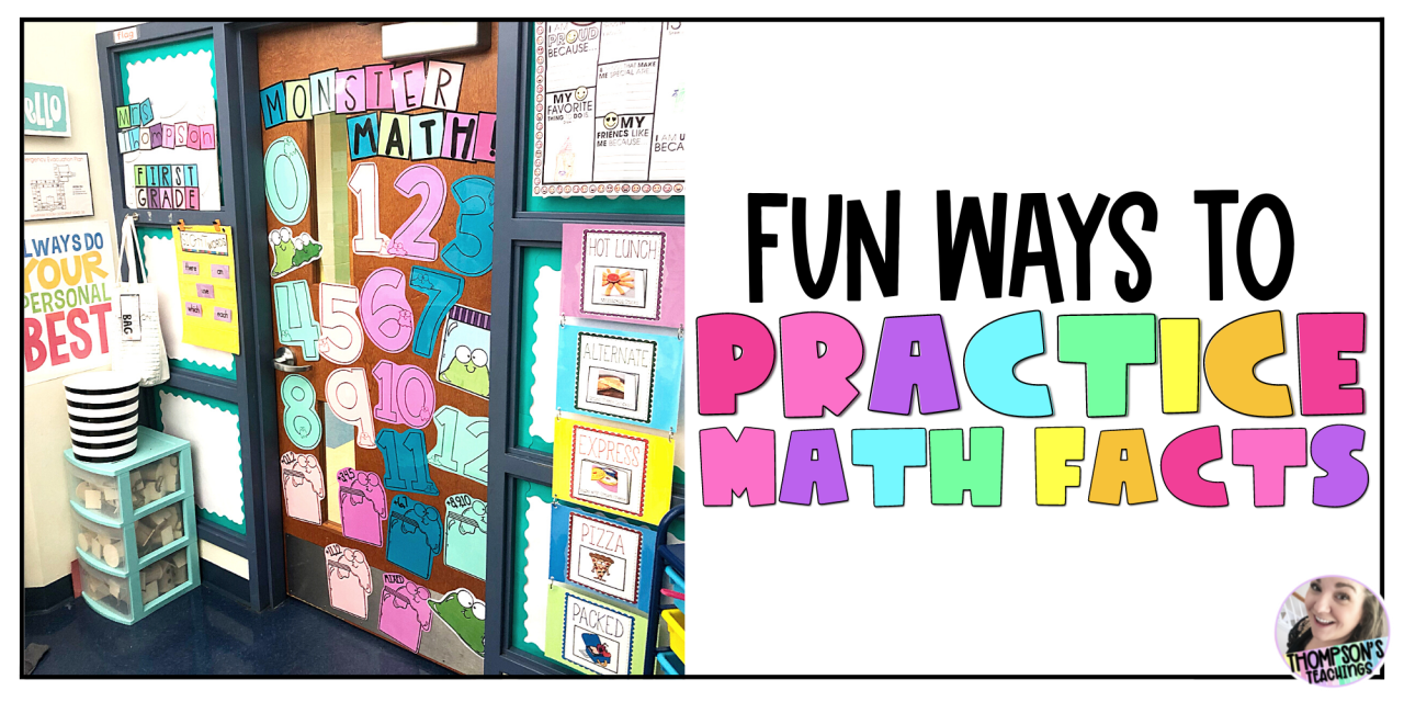 25 easy ways to make math facts practice fun and effective