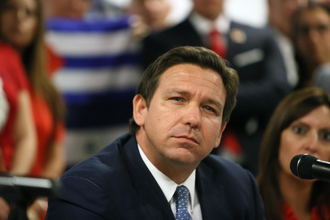 Gov ron desantis clears a way to revoke disneys special district in florida