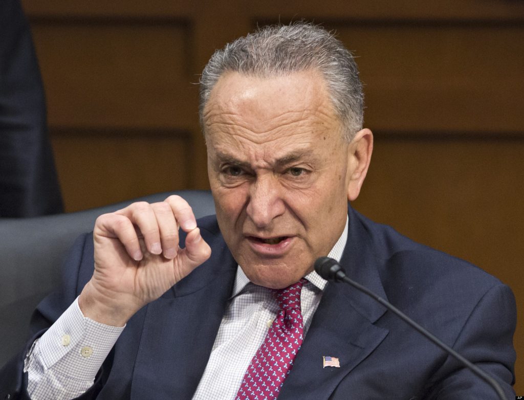 Chuck schumer says fox news isnt real news on the senate floor