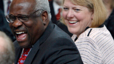 Ginni thomas found to also be texting congressional staffer behind texas court case