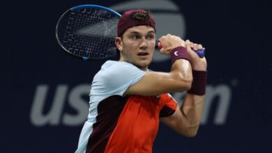 Us open jack draper advances to maiden grand slam quarter final as he crushes tomas machac