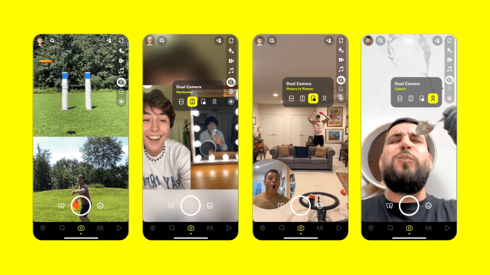 Snapchat launches dual camera feature check how to use it