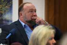 Alex jones damages trial begins over his false claims sandy hook shooting was a hoax