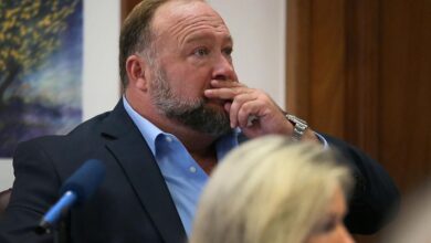 Alex jones damages trial begins over his false claims sandy hook shooting was a hoax