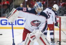 Blue jackets elvis merzlikins used offseason to mentally reset the hockey writers columbus blue jackets latest news analysis more