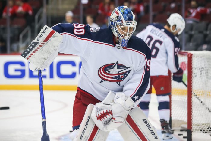 Blue jackets elvis merzlikins used offseason to mentally reset the hockey writers columbus blue jackets latest news analysis more