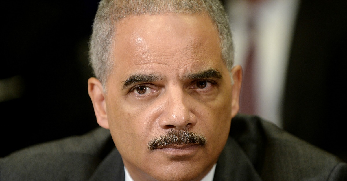 Eric holder on gerrymandering