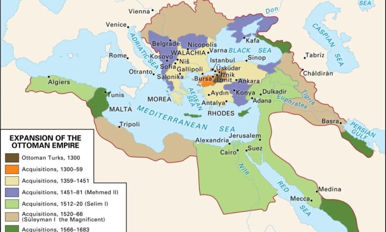 The rise and decline of the ottoman empire