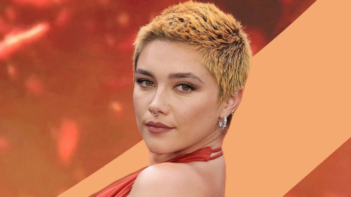 Florence pugh says her body experienced trauma after she shaved her head for we live in time