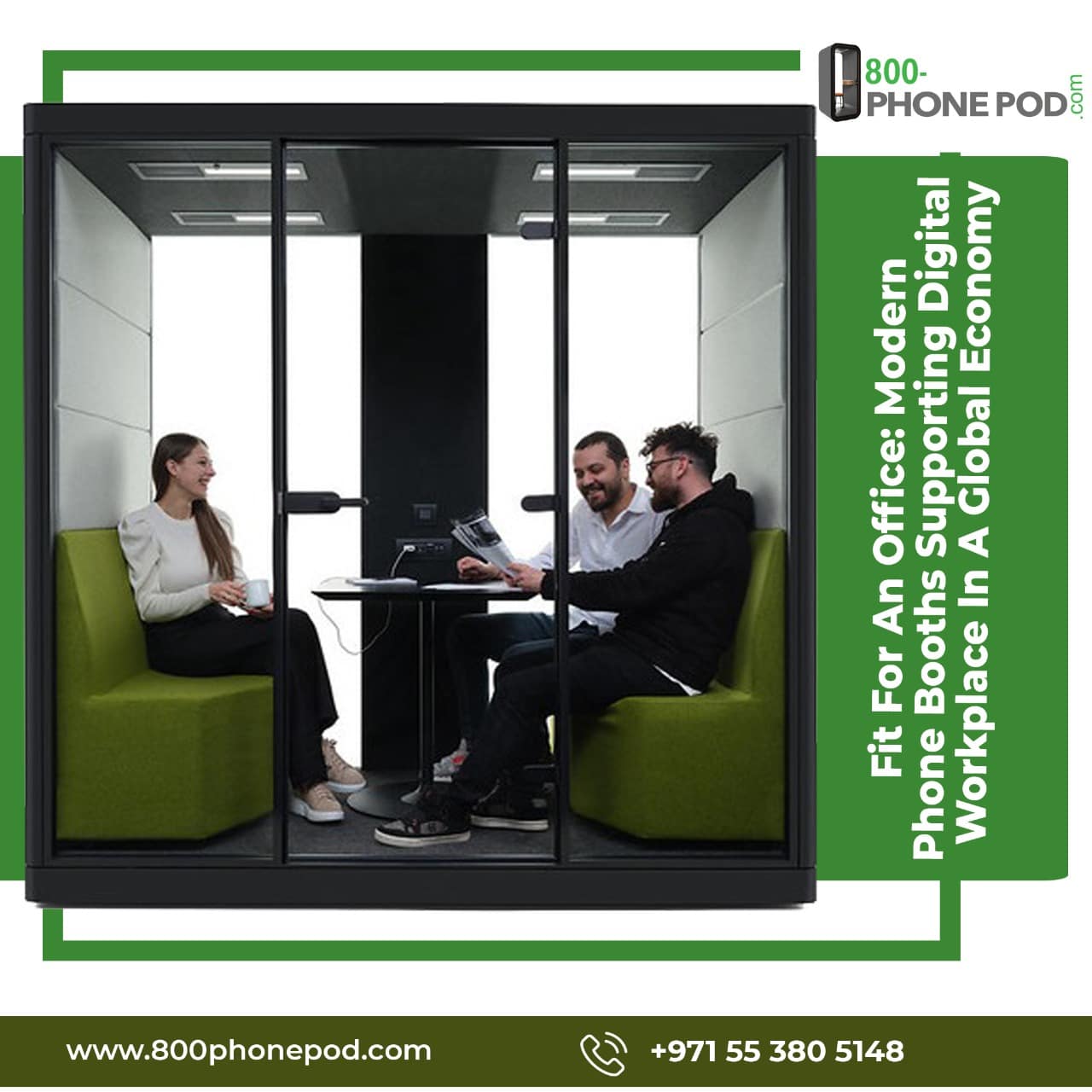 Neighborhoods phone booths and huddle rooms meet the office of the future