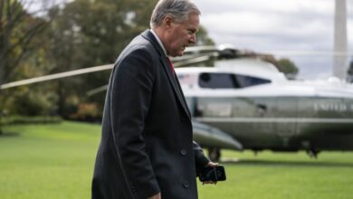 Former pence chief of staff says meadows was