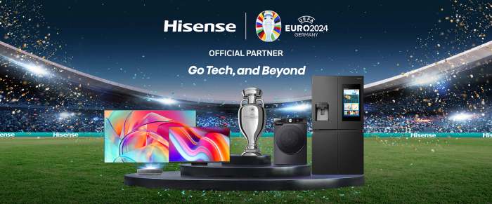 Hisense celebrates giant tv designs with global sales surge