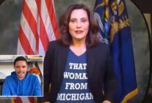 Gretchen whitmer calls trump deranged for saying women wont need to think about abortion if he wins