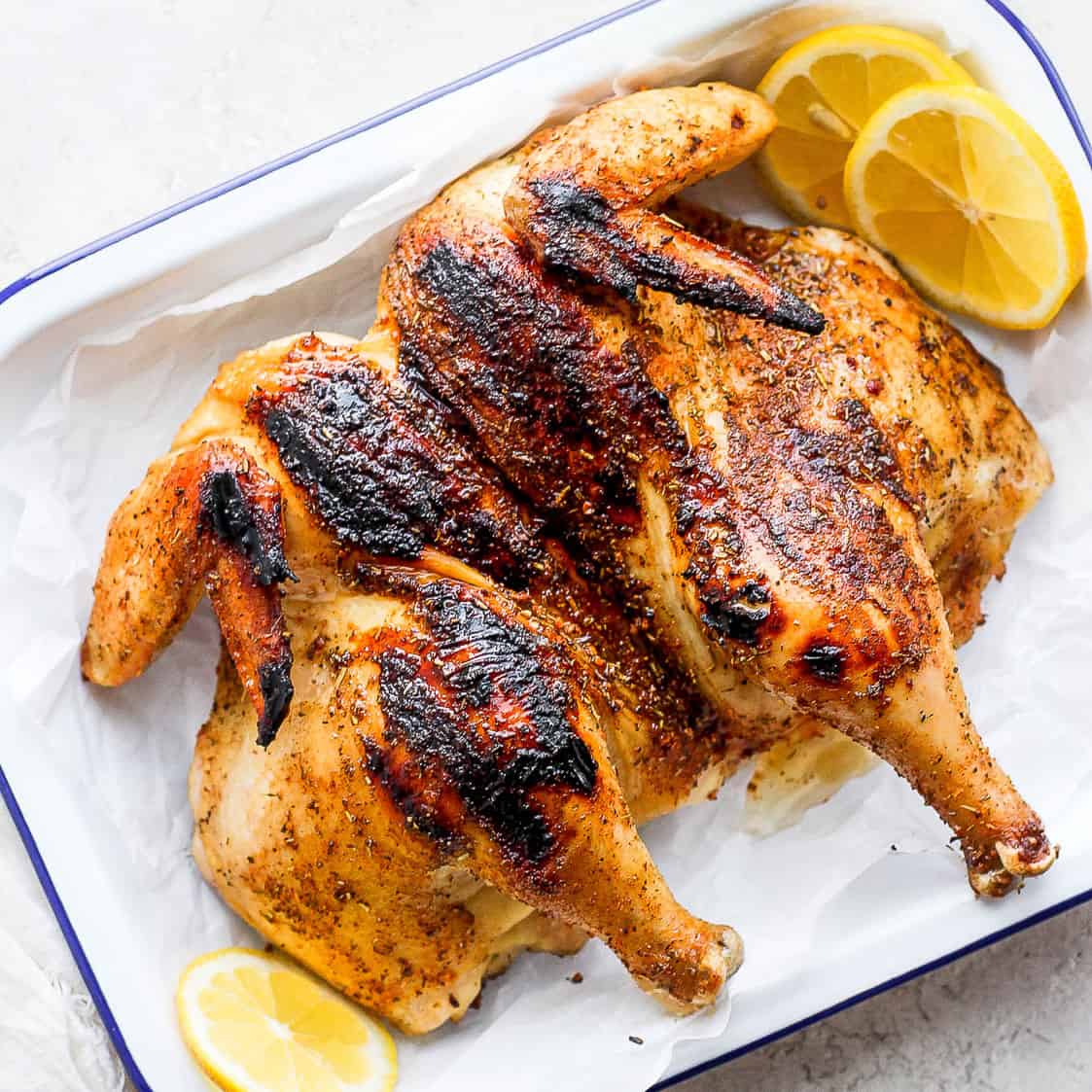 Forget chicken pieces grill a butterflied chicken instead