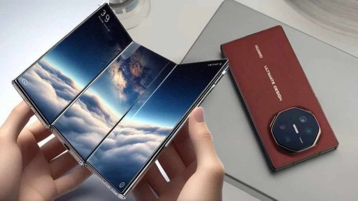 Huaweis trifold phone is proving popular among apple iphone fans in beijing