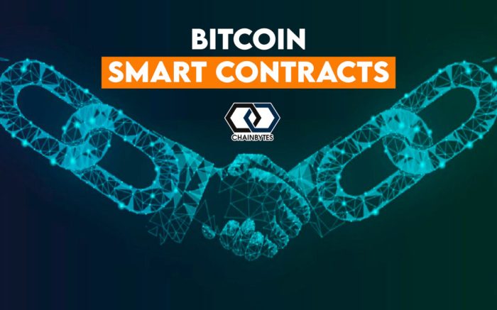 How smart contract technology works in the bitcoin network