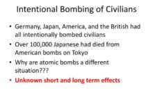 Bombing has been opposite to the stated goals