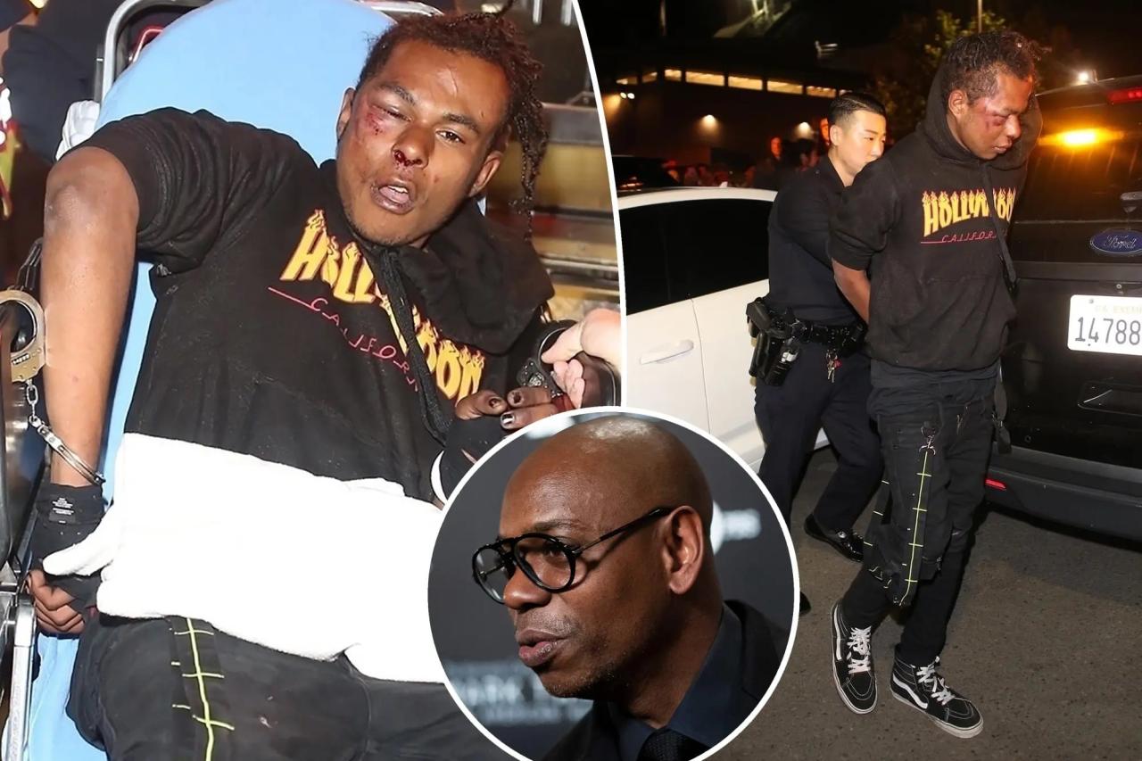 Chappelle attacked la county da wont charge as a felony refers misdemeanor case to city attorney