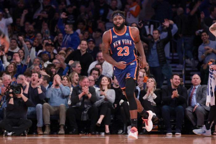 Mitchell robinson injury without their rim protector knicks will have to do things differently