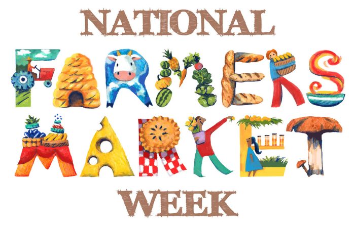 Fun facts for national farmers market week aug 7 13