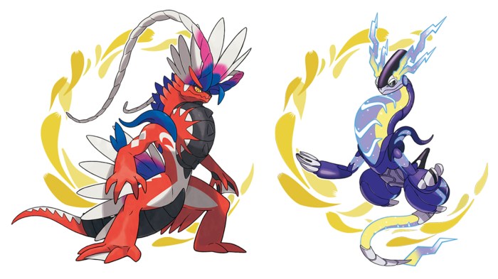 Open world pokemon scarlet and violet features motorcycle legendaries